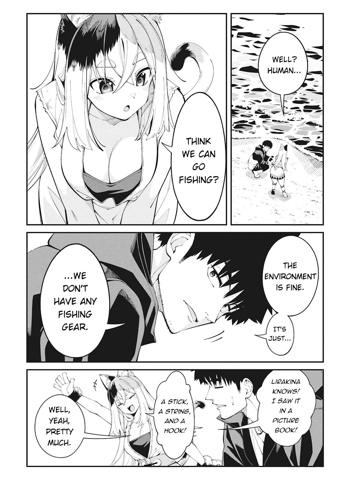 Wandering Around Another World With Just One Fishing Rod chapter 1 page 27