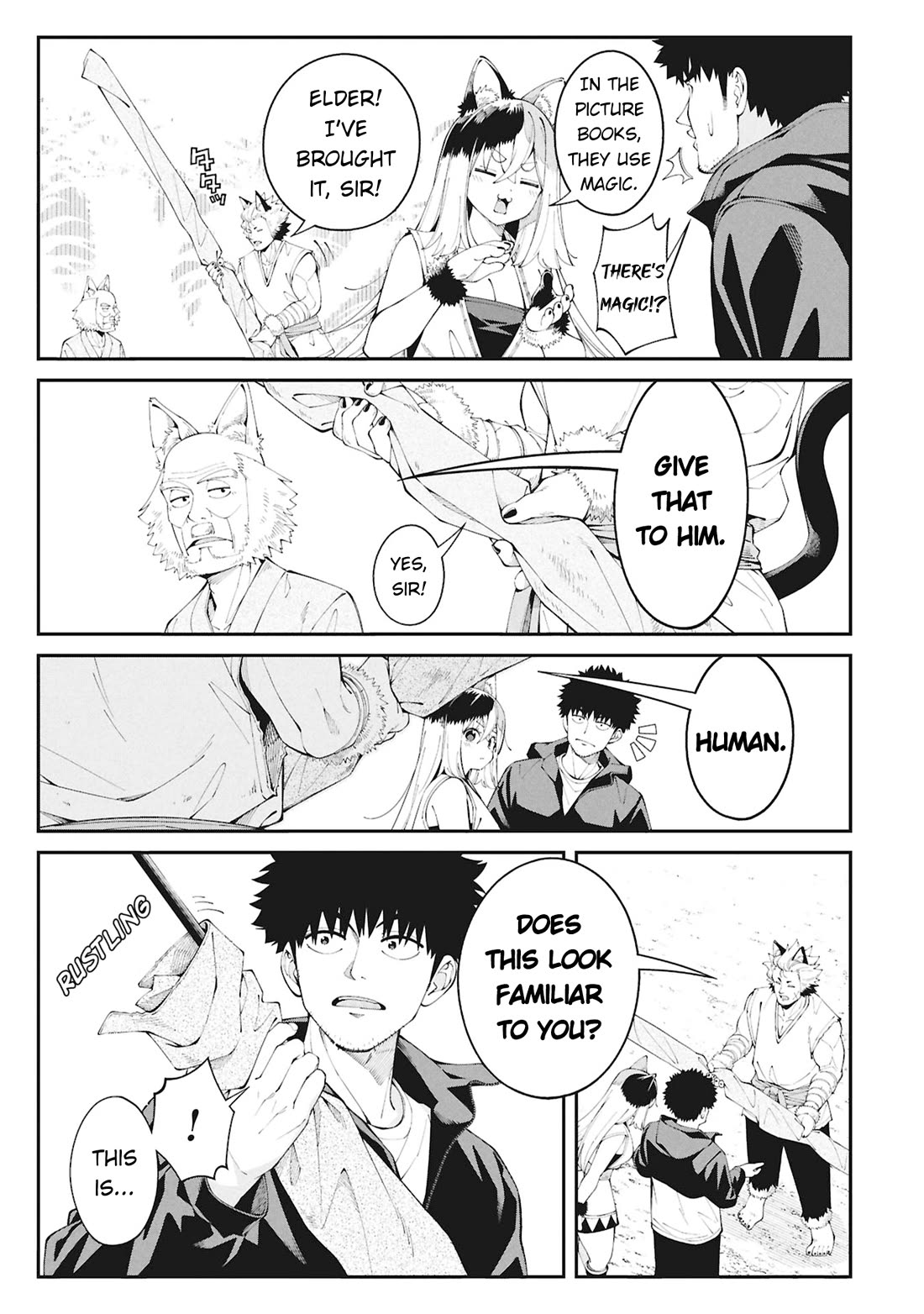 Wandering Around Another World With Just One Fishing Rod chapter 1 page 28