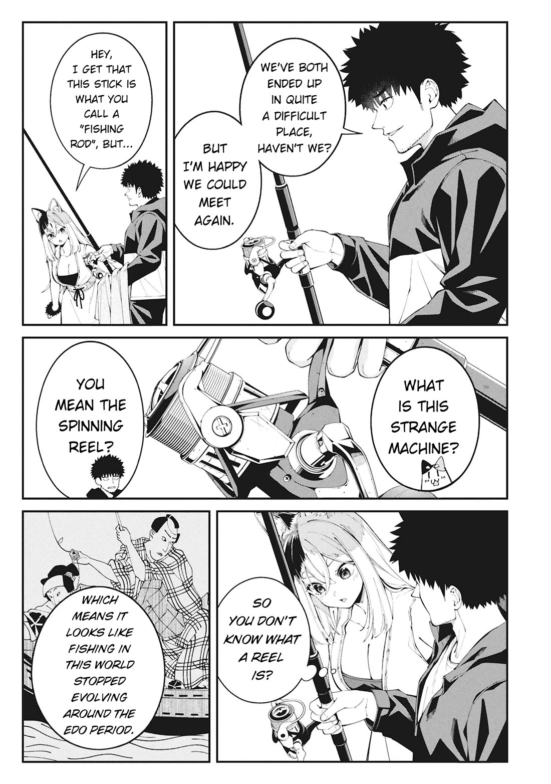 Wandering Around Another World With Just One Fishing Rod chapter 1 page 30