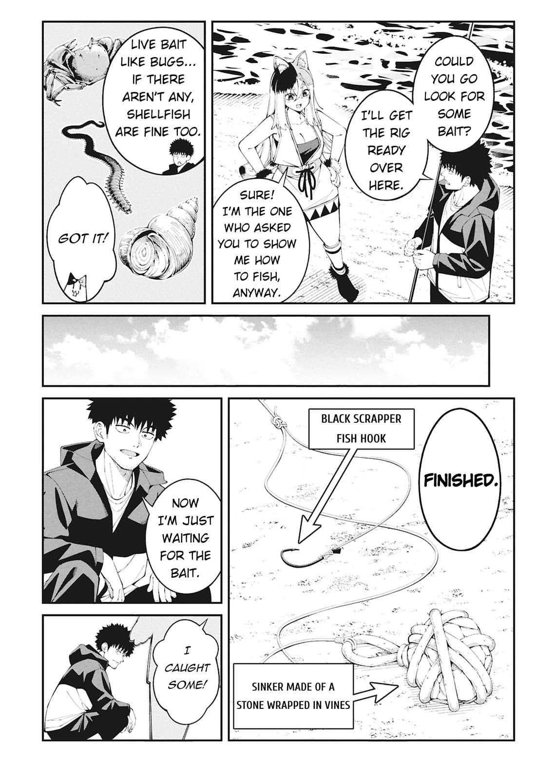 Wandering Around Another World With Just One Fishing Rod chapter 1 page 33