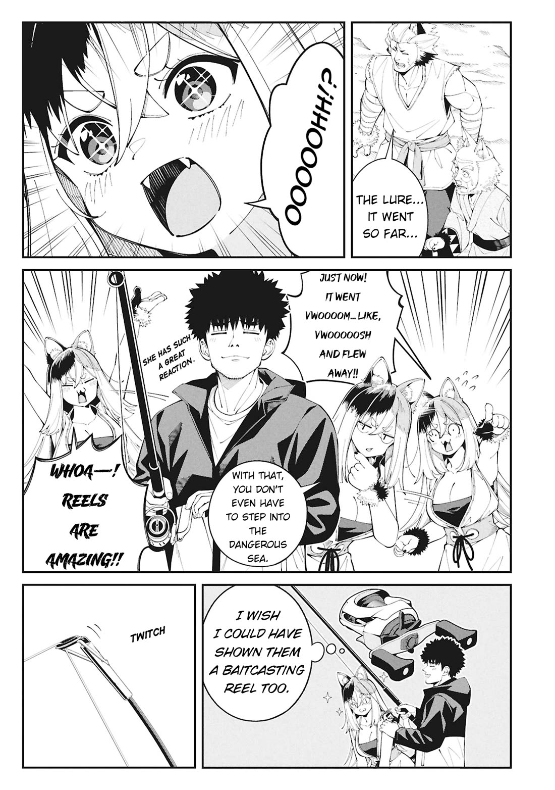 Wandering Around Another World With Just One Fishing Rod chapter 1 page 42