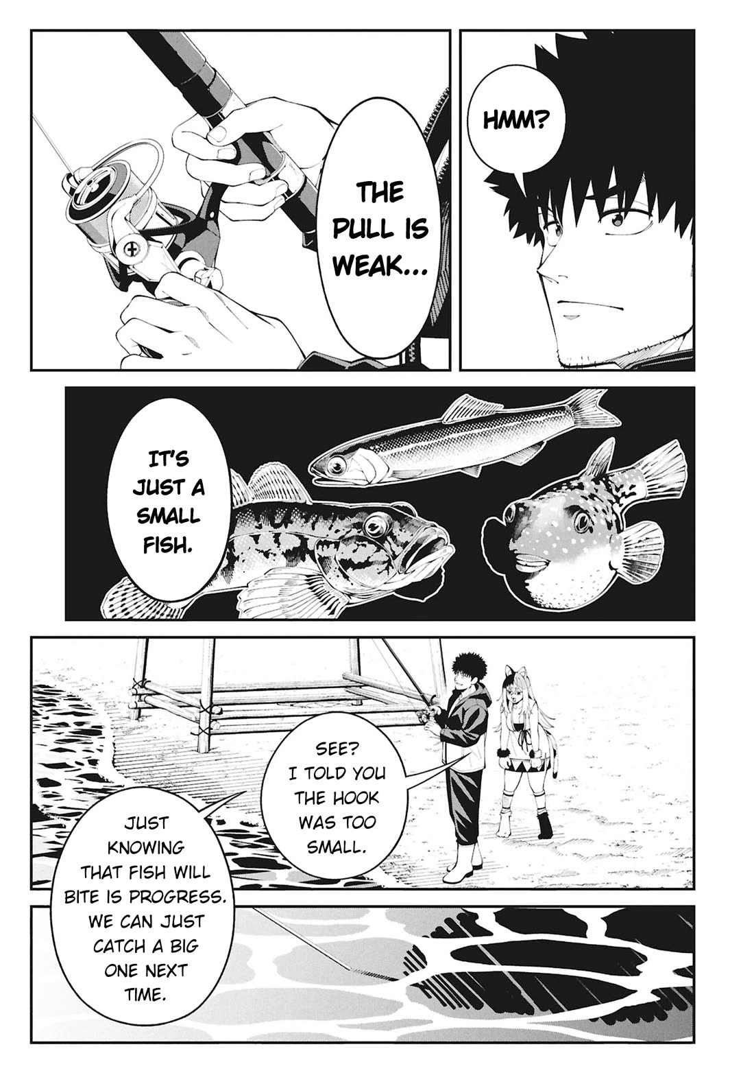 Wandering Around Another World With Just One Fishing Rod chapter 1 page 44