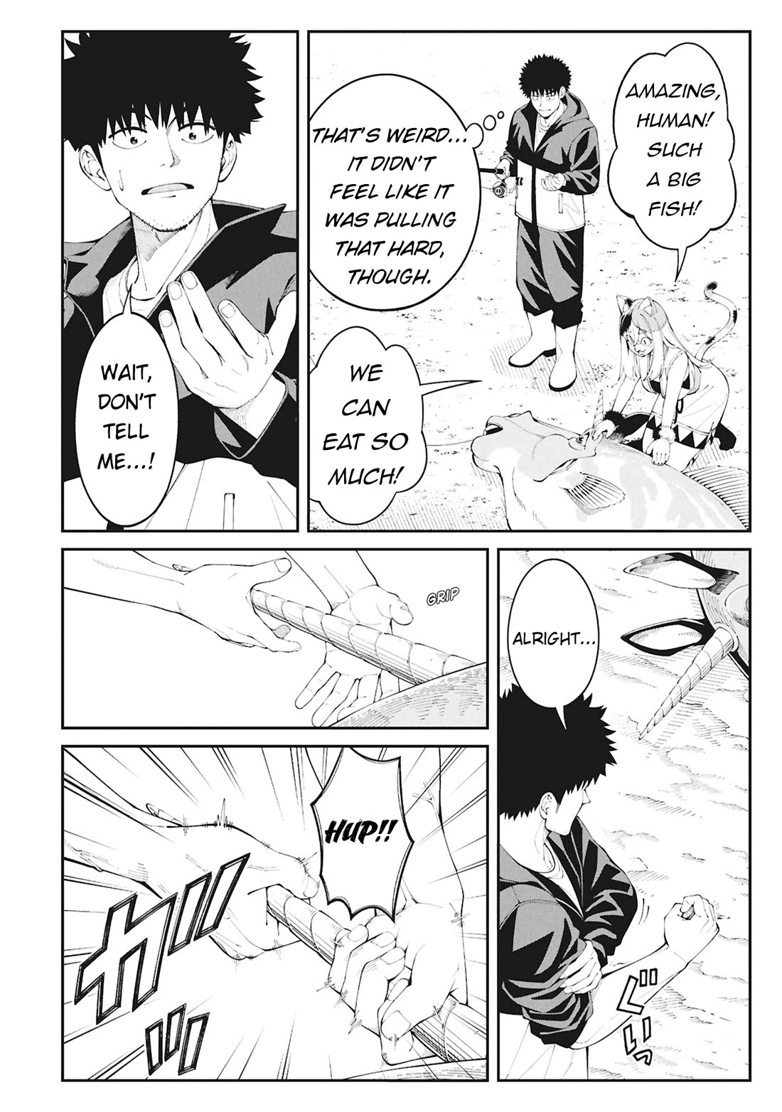 Wandering Around Another World With Just One Fishing Rod chapter 1 page 46