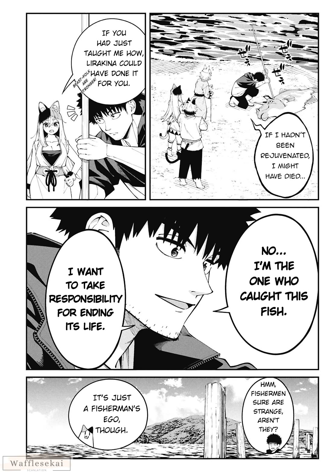 Wandering Around Another World With Just One Fishing Rod chapter 2 page 10