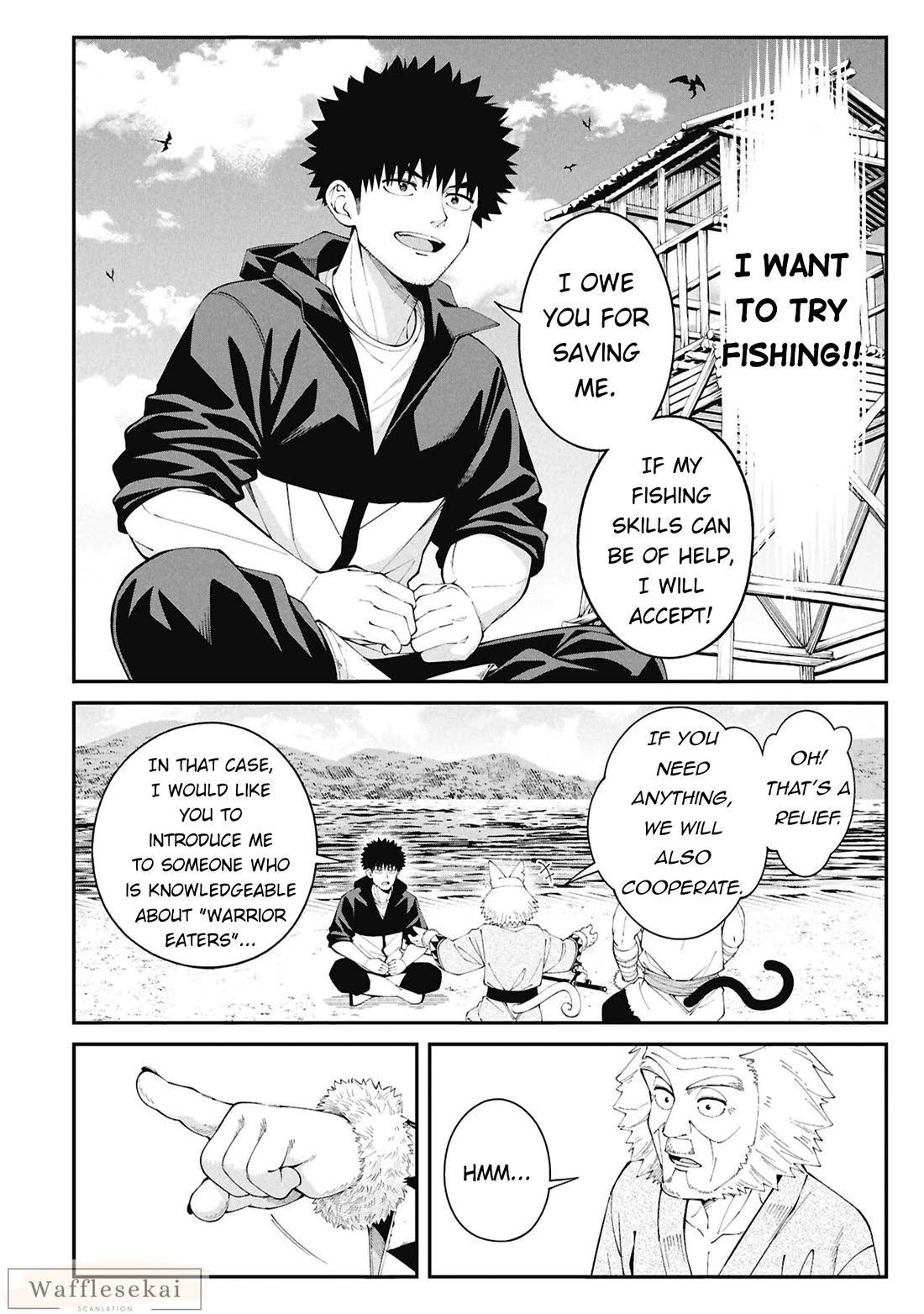 Wandering Around Another World With Just One Fishing Rod chapter 2 page 4