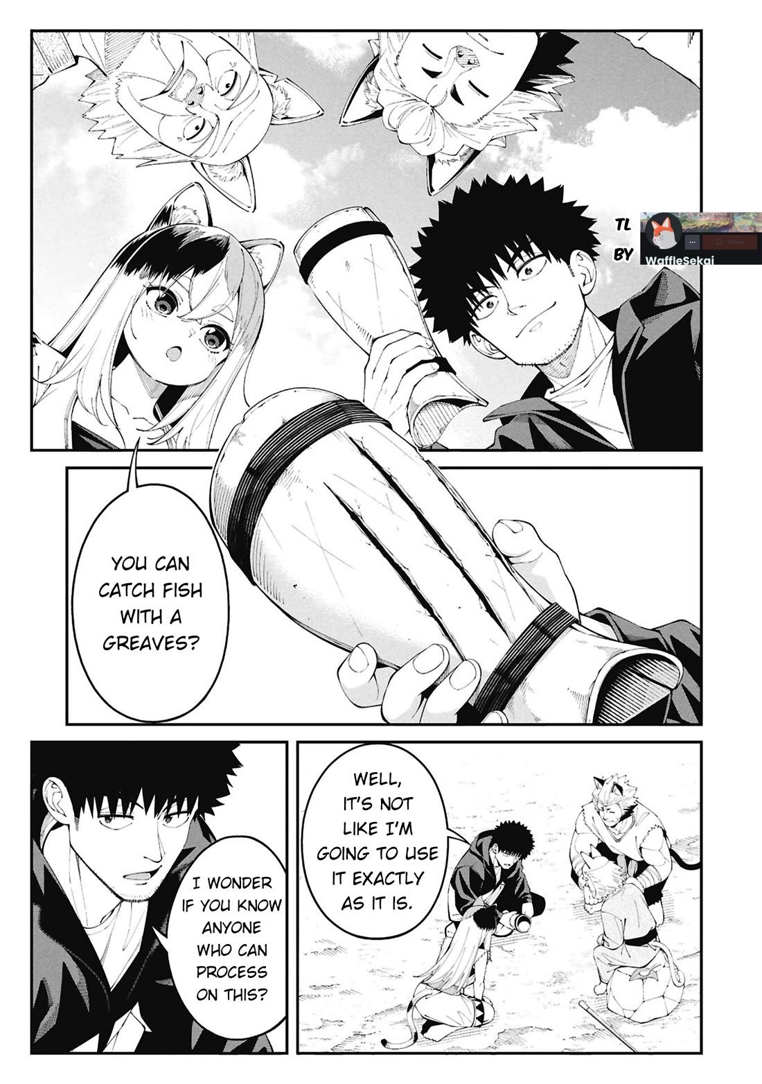 Wandering Around Another World With Just One Fishing Rod chapter 3 page 1