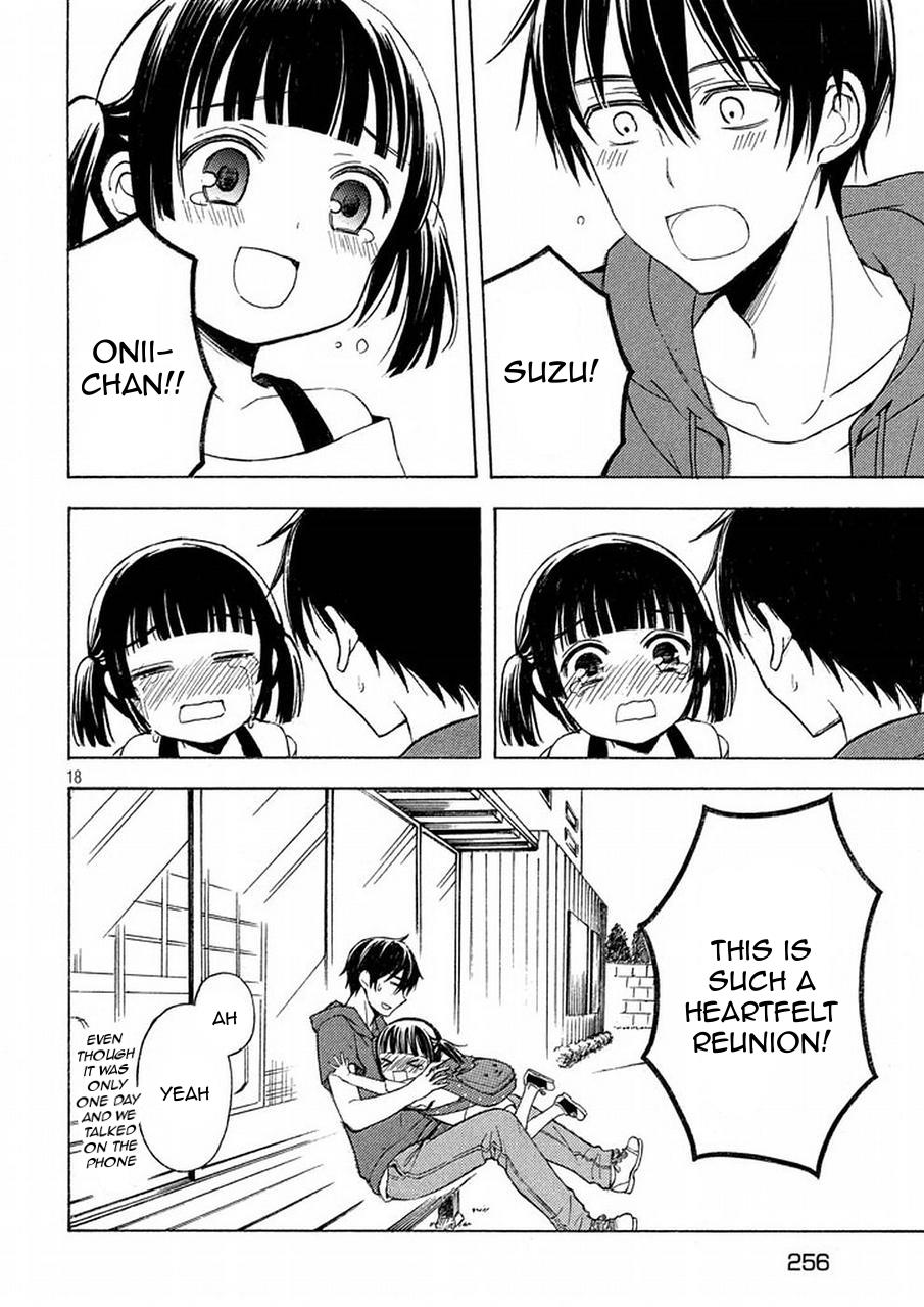 Watari-kun no xx ga Houkai Sunzen chapter 18 page 18