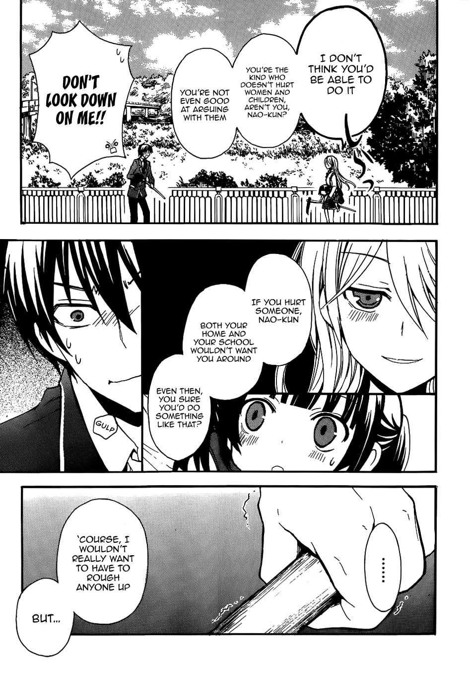 Watari-kun no xx ga Houkai Sunzen chapter 2 page 34