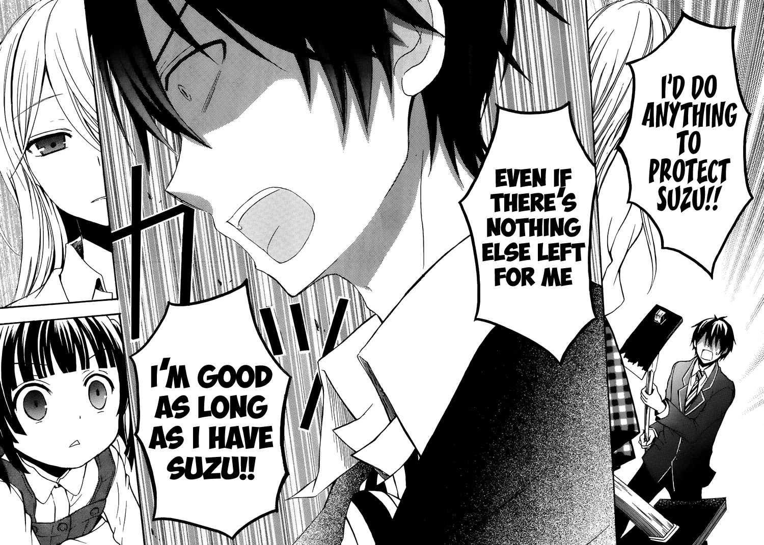 Watari-kun no xx ga Houkai Sunzen chapter 2 page 35