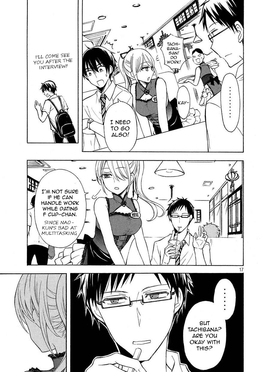 Watari-kun no xx ga Houkai Sunzen chapter 22 page 16