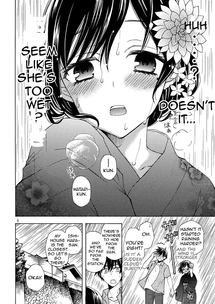 Watari-kun no xx ga Houkai Sunzen chapter 28 page 8