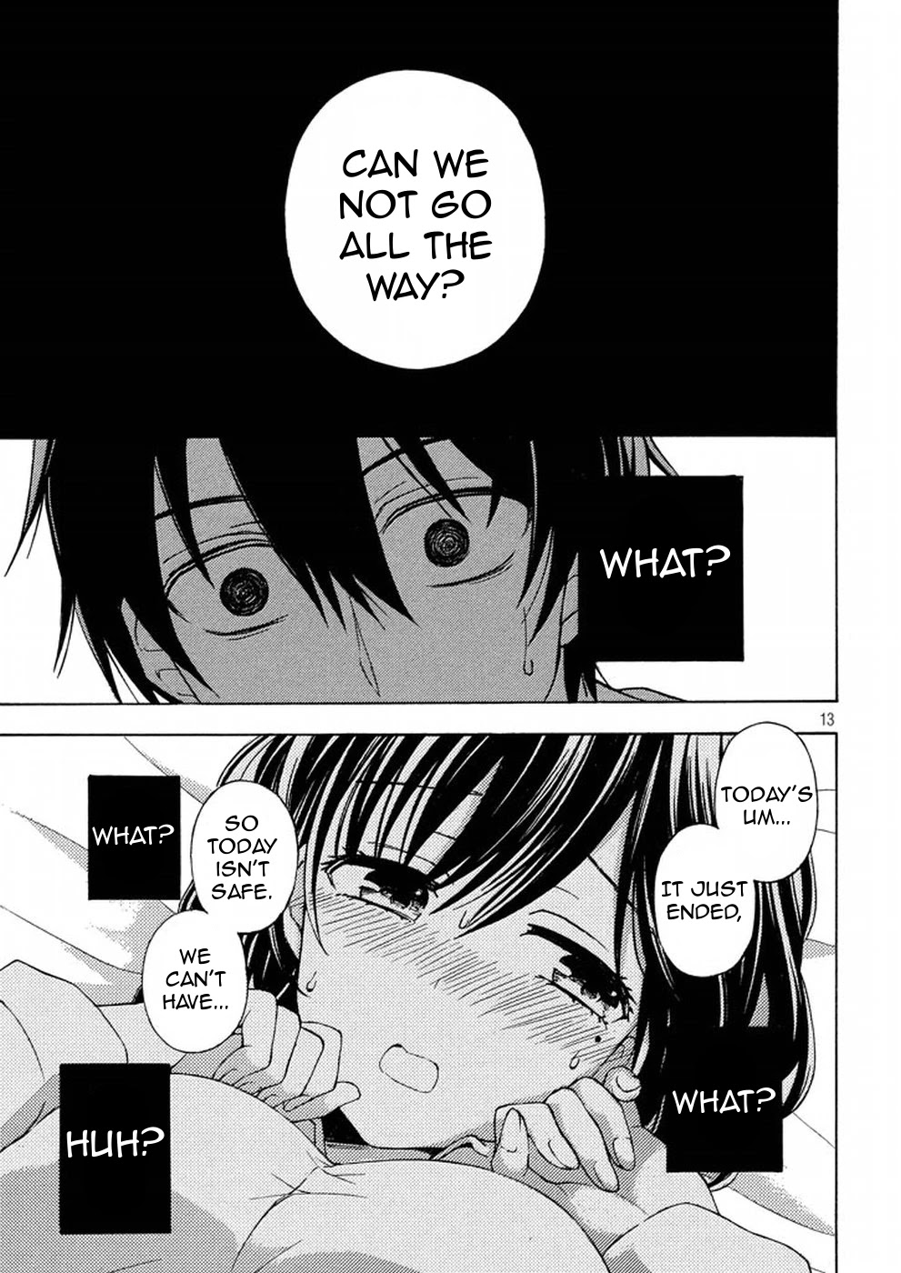 Watari-kun no xx ga Houkai Sunzen chapter 29 page 13