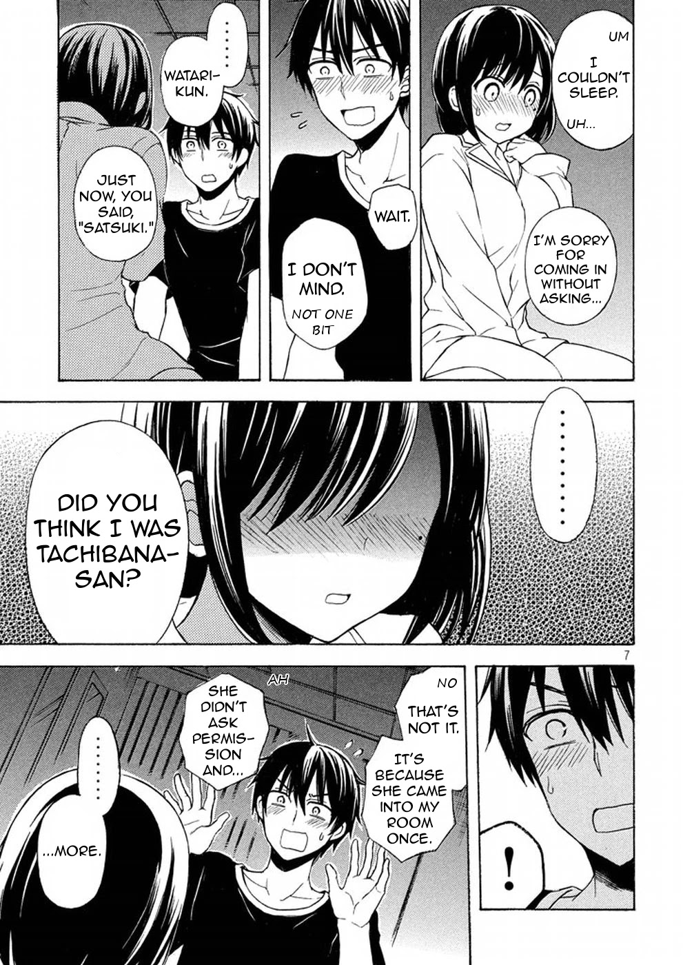 Watari-kun no xx ga Houkai Sunzen chapter 29 page 7