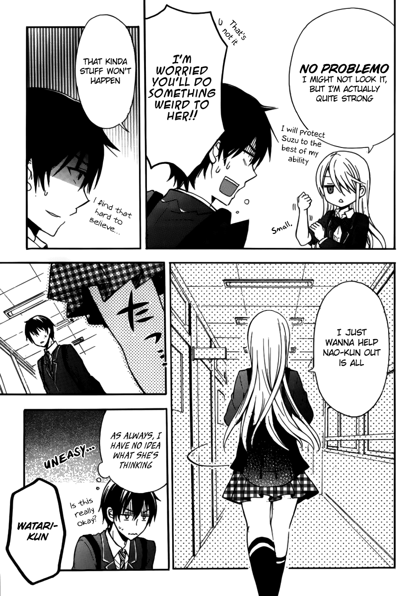 Watari-kun no xx ga Houkai Sunzen chapter 3 page 10