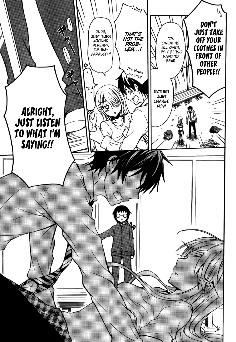 Watari-kun no xx ga Houkai Sunzen chapter 3 page 33