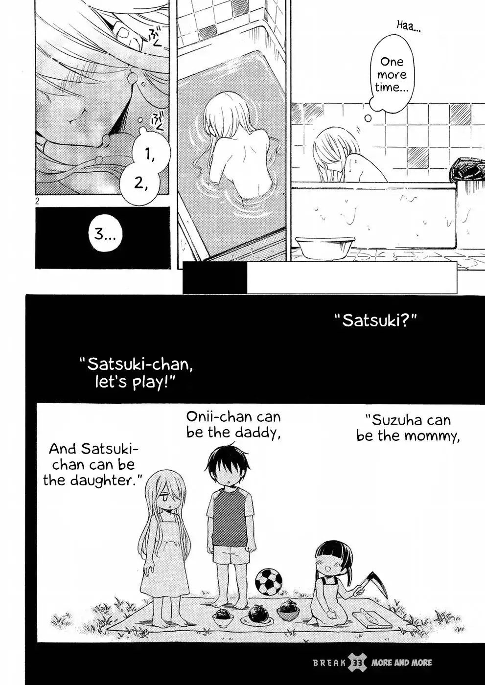 Watari-kun no xx ga Houkai Sunzen chapter 33 page 2