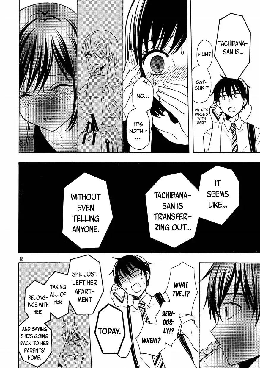 Watari-kun no xx ga Houkai Sunzen chapter 41 page 18