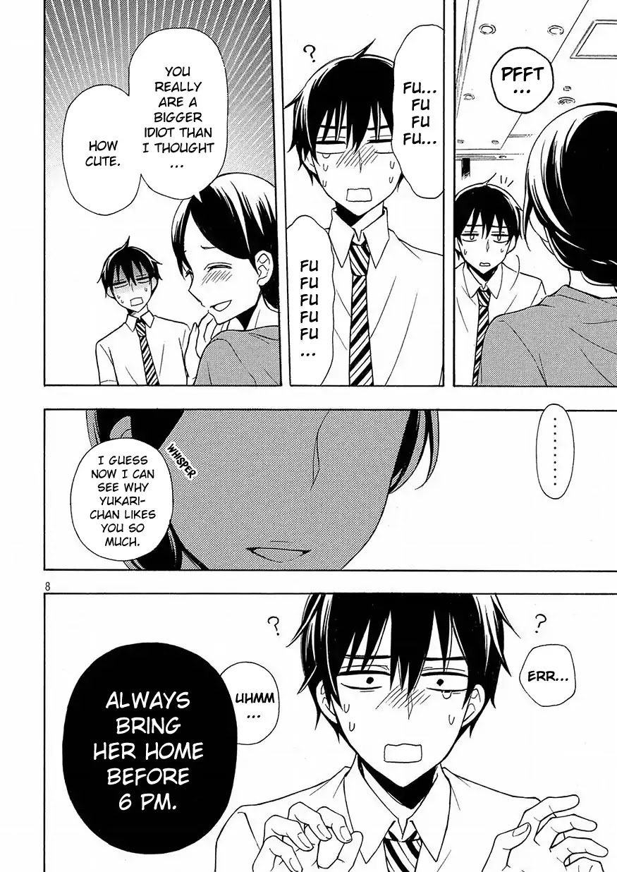 Watari-kun no xx ga Houkai Sunzen chapter 41 page 8