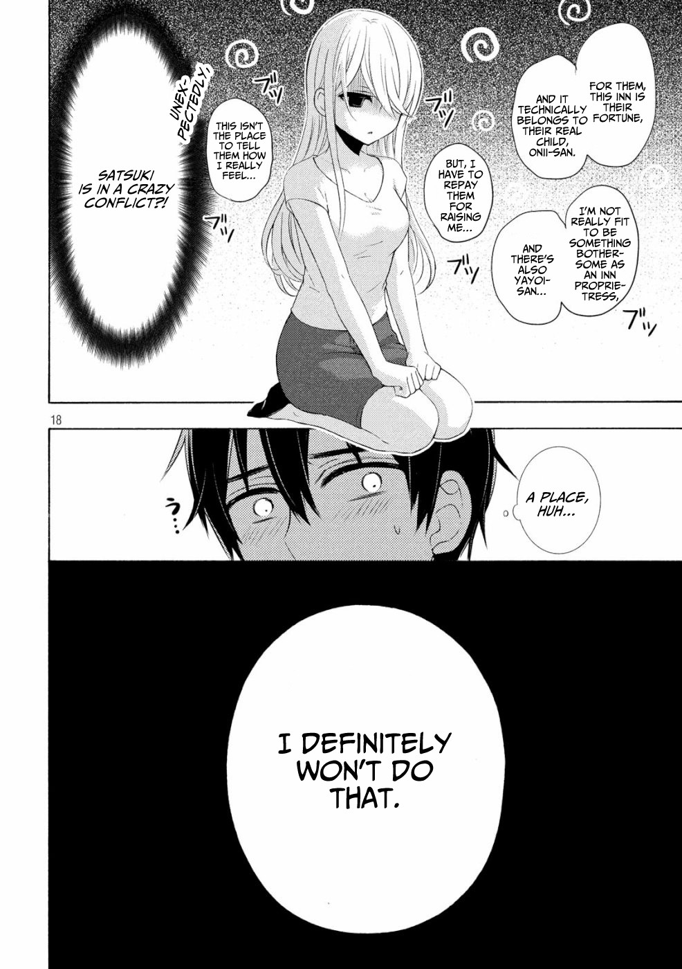 Watari-kun no xx ga Houkai Sunzen chapter 46 page 17