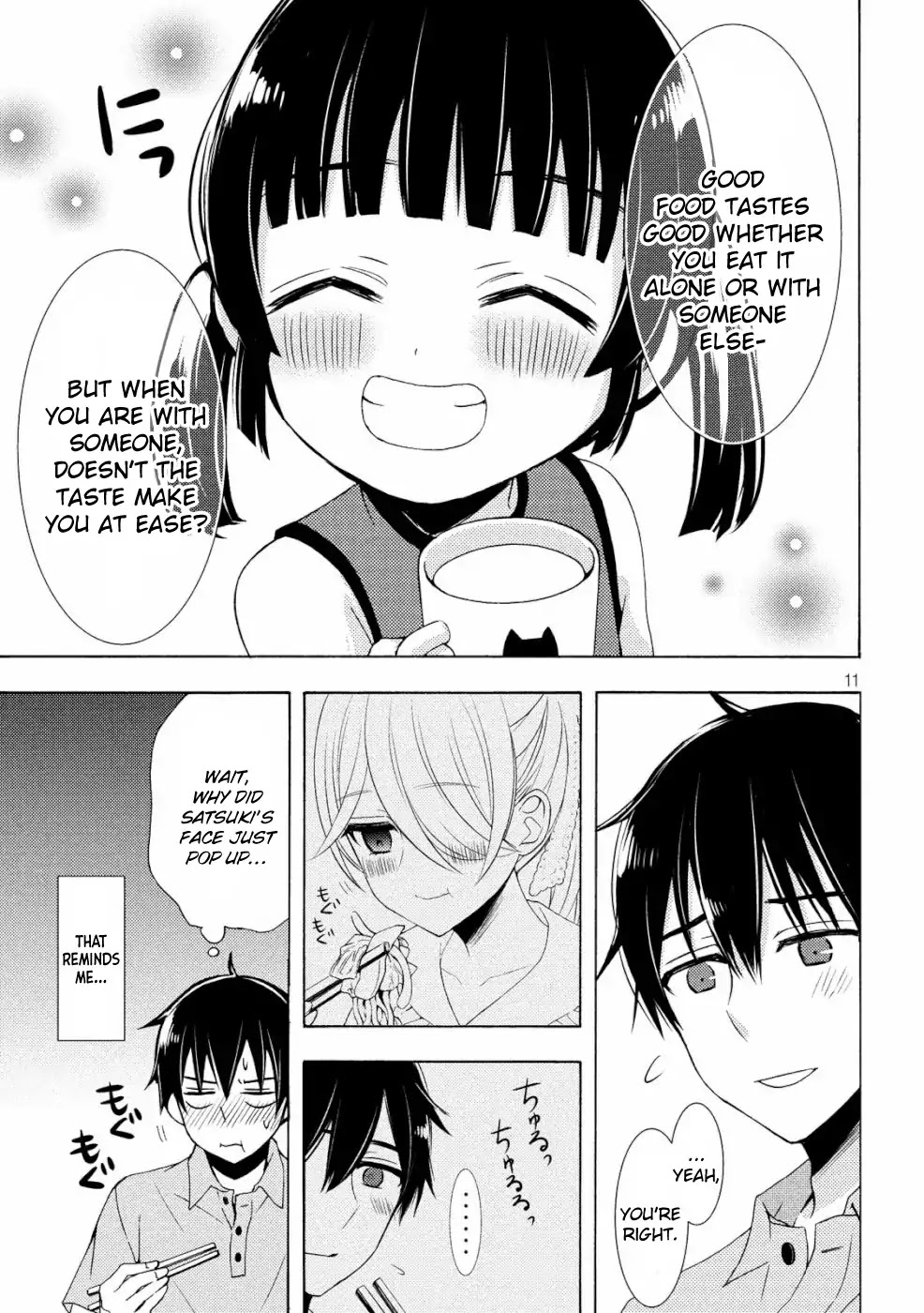 Watari-kun no xx ga Houkai Sunzen chapter 48 page 11