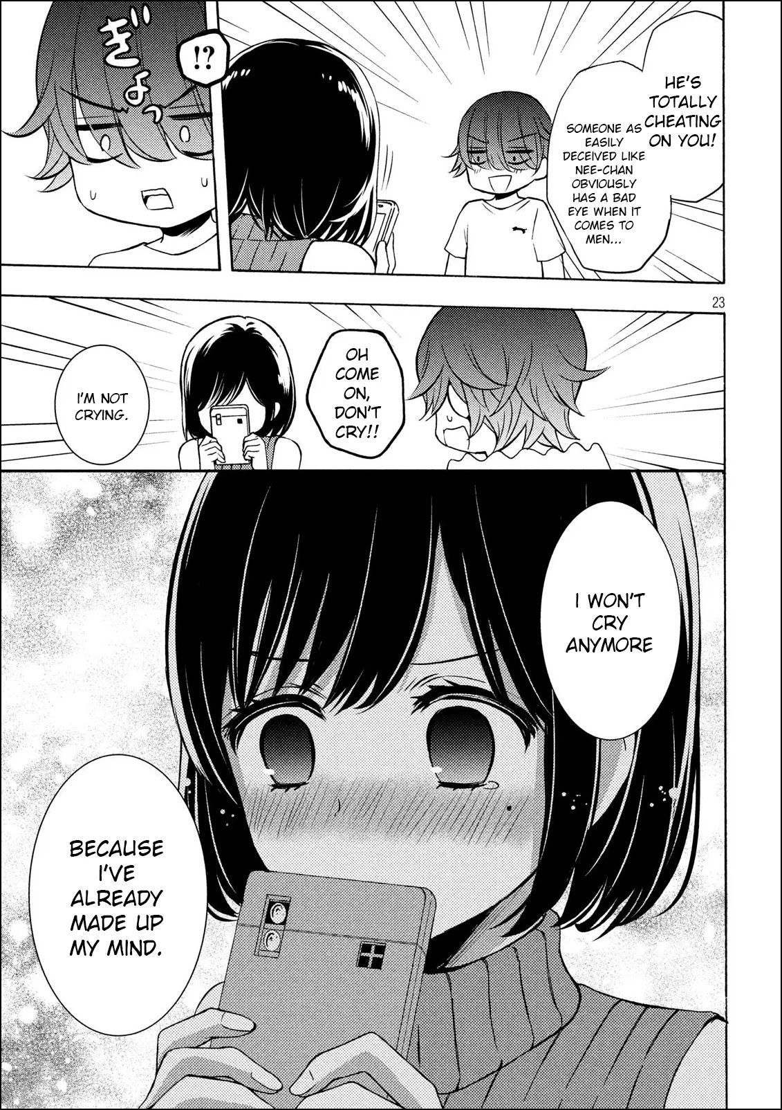 Watari-kun no xx ga Houkai Sunzen chapter 50 page 23