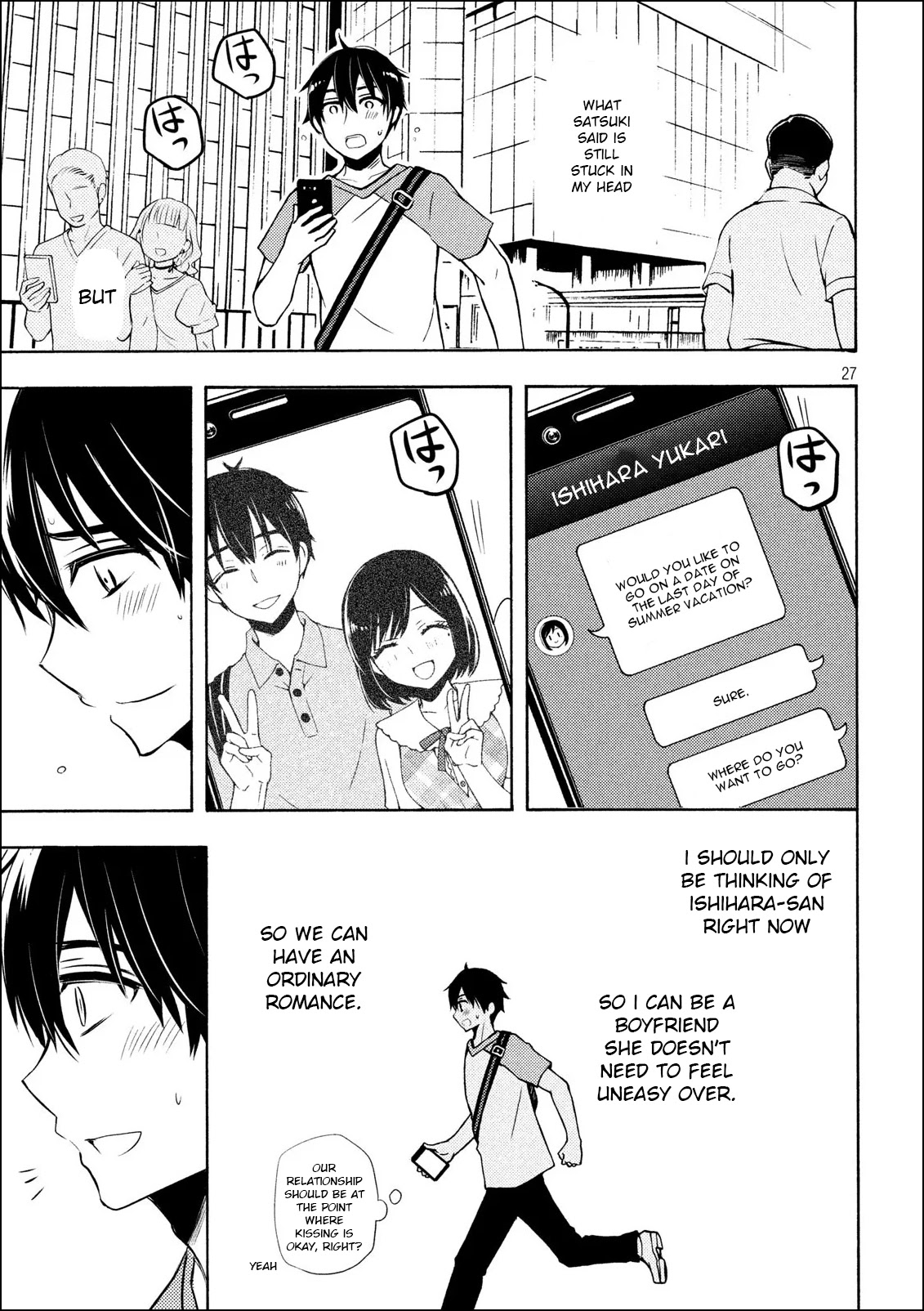 Watari-kun no xx ga Houkai Sunzen chapter 50 page 27