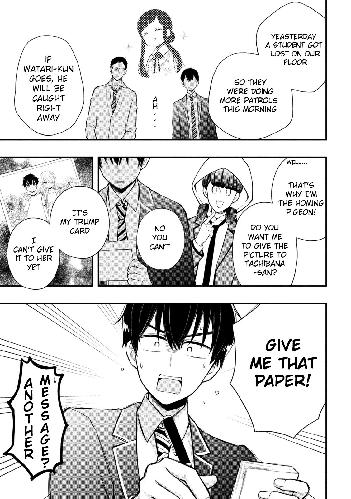 Watari-kun no xx ga Houkai Sunzen chapter 71 page 10