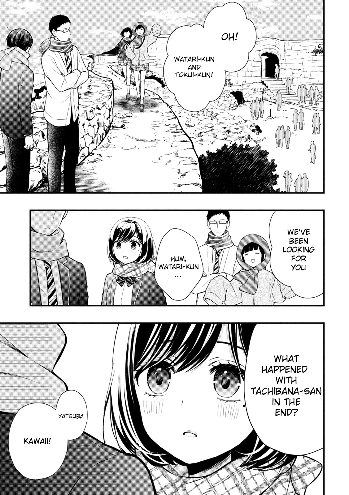 Watari-kun no xx ga Houkai Sunzen chapter 71 page 24