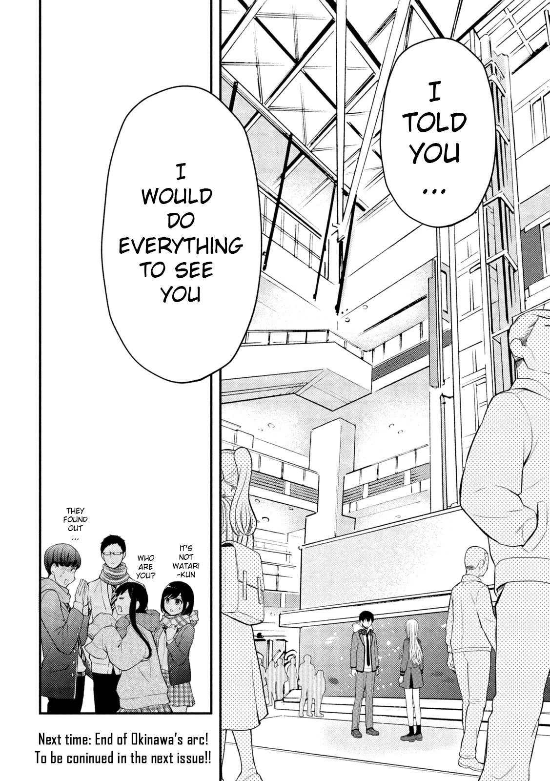 Watari-kun no xx ga Houkai Sunzen chapter 71 page 29