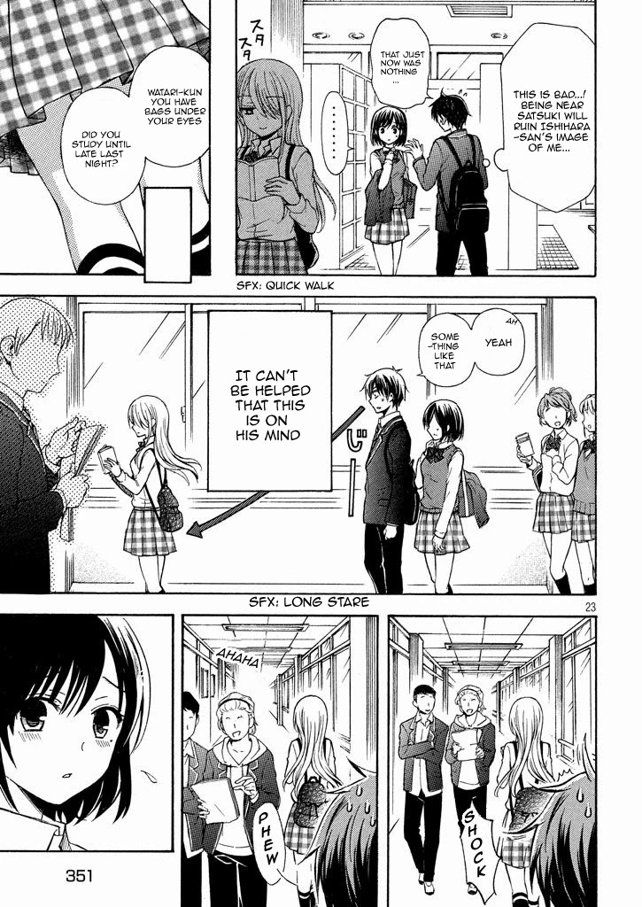 Watari-kun no xx ga Houkai Sunzen chapter 9 page 24