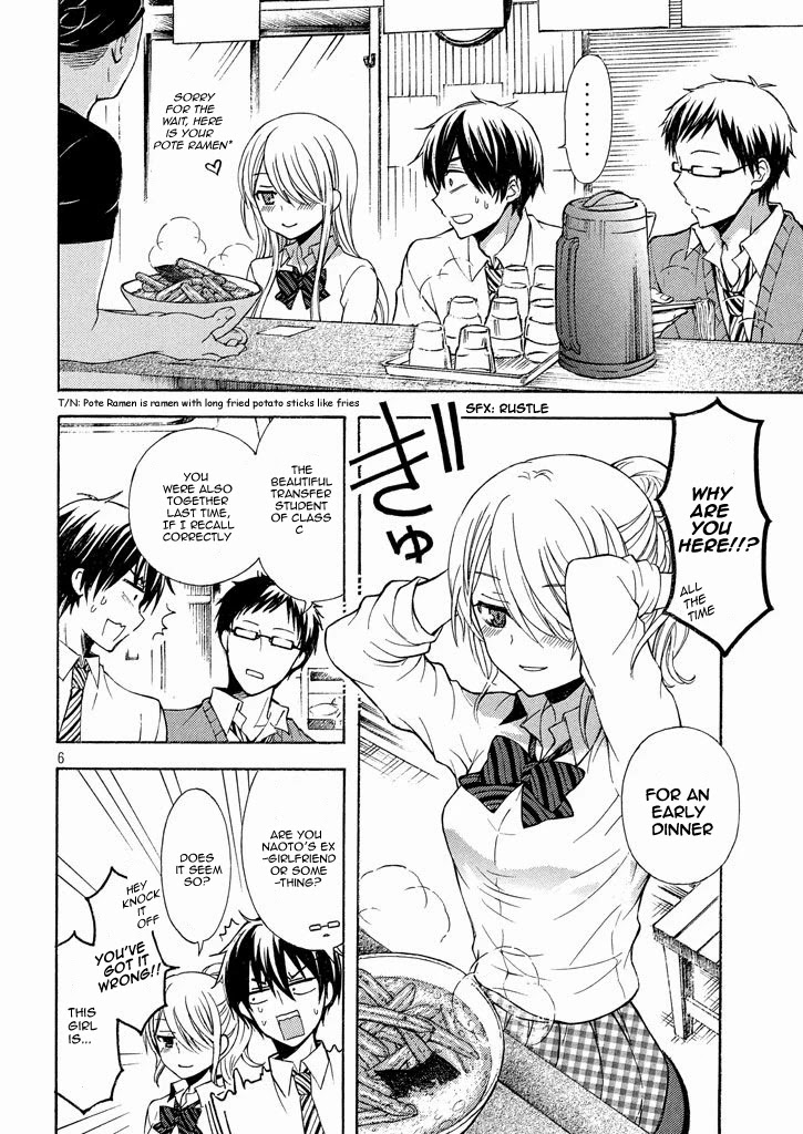 Watari-kun no xx ga Houkai Sunzen chapter 9 page 7