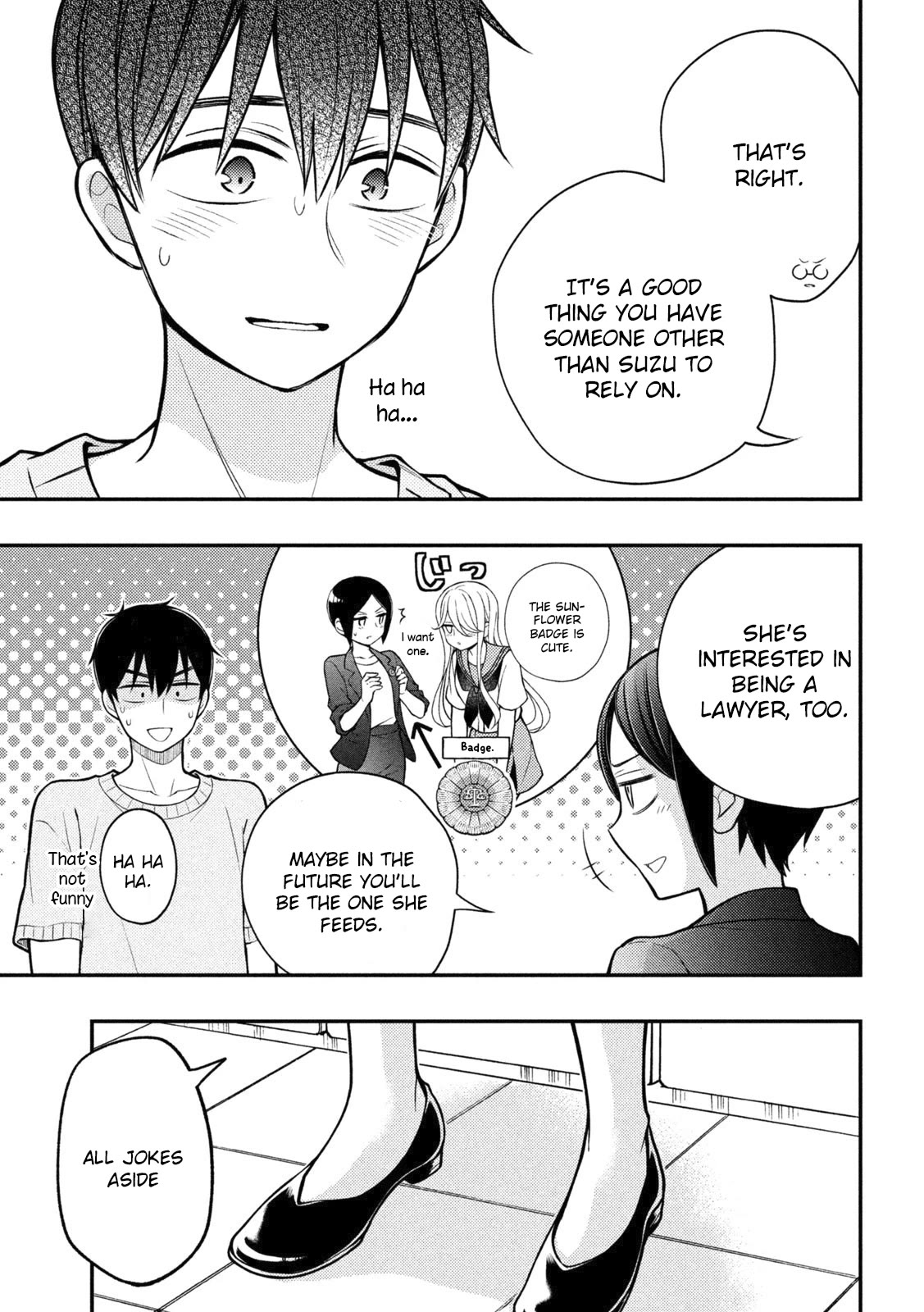 Watari-kun no xx ga Houkai Sunzen chapter 91 page 24