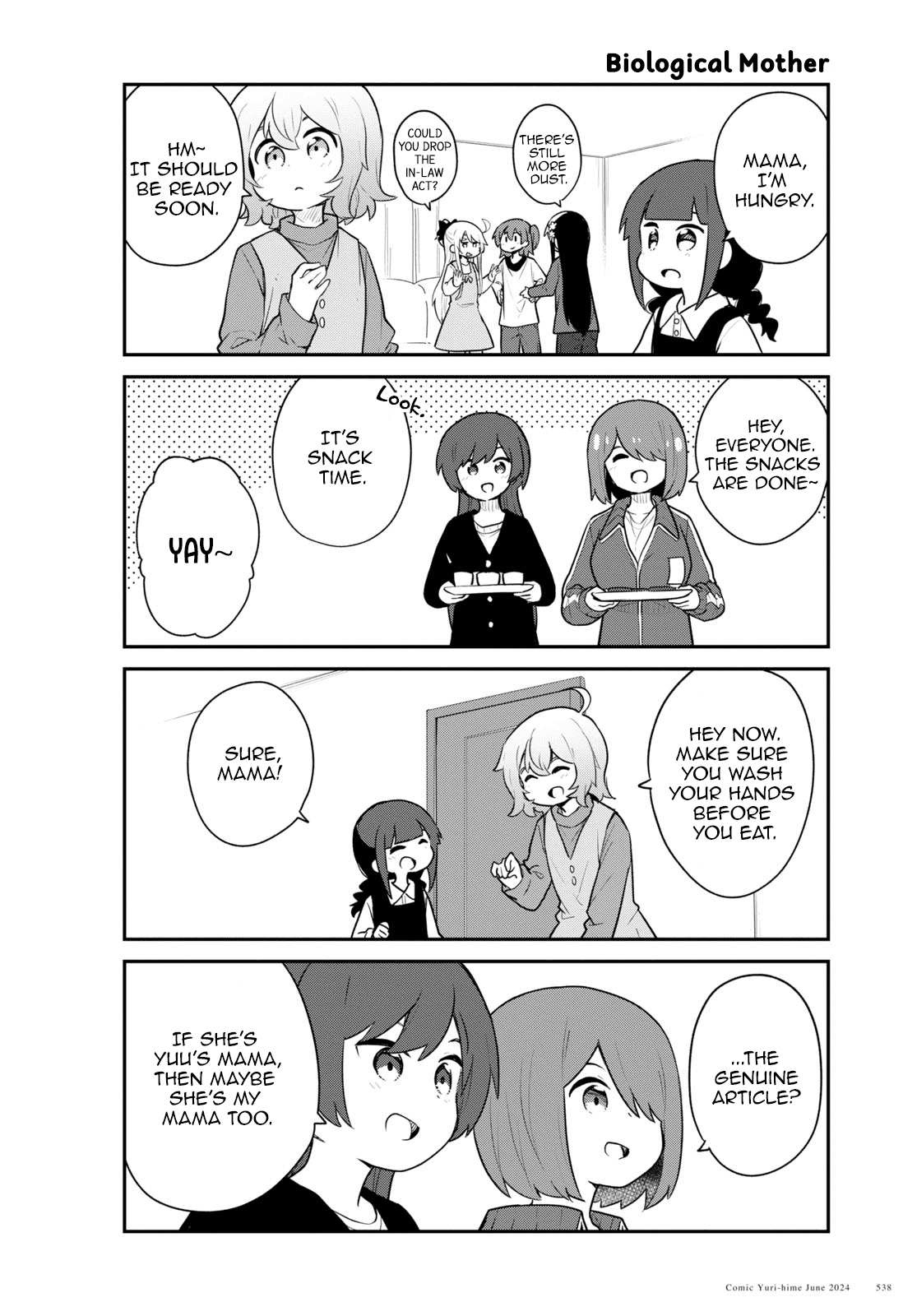 Watashi ni Tenshi ga Maiorita! chapter 119 page 12