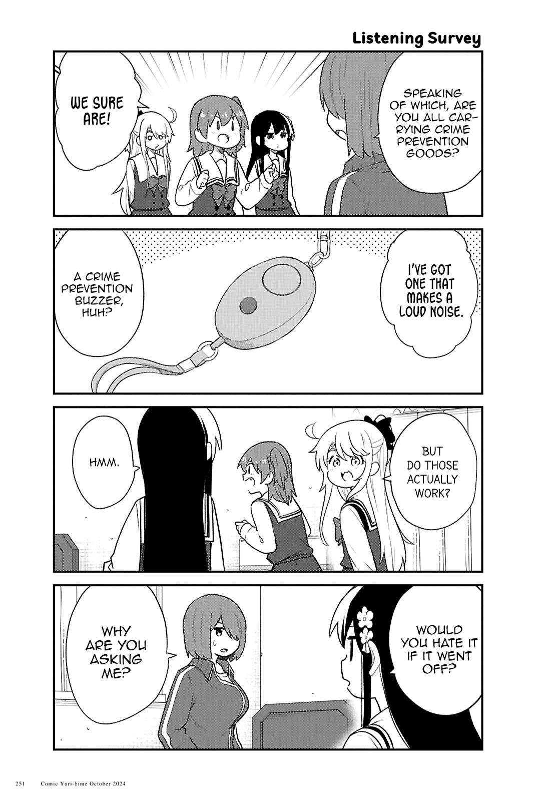 Watashi ni Tenshi ga Maiorita! chapter 123 page 3