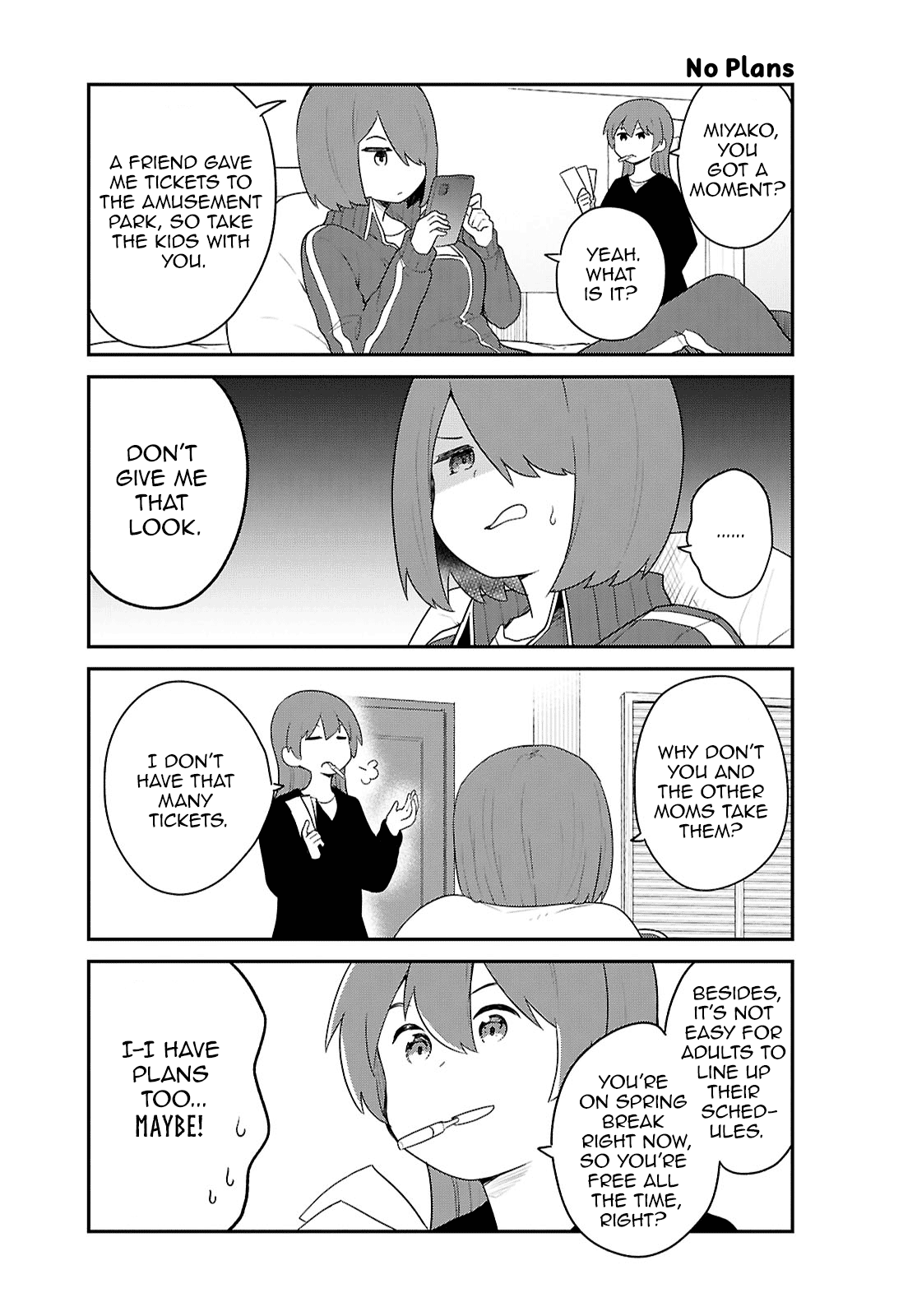 Watashi ni Tenshi ga Maiorita! chapter 128 page 1