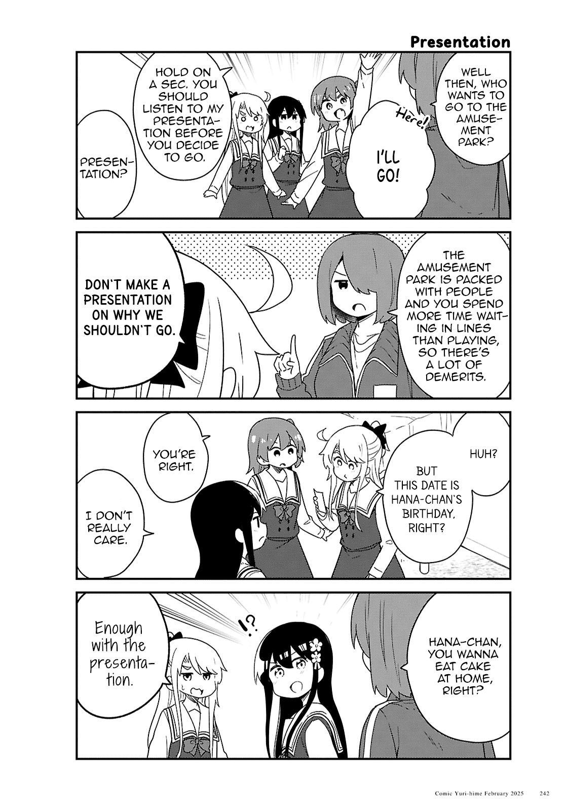 Watashi ni Tenshi ga Maiorita! chapter 128 page 2