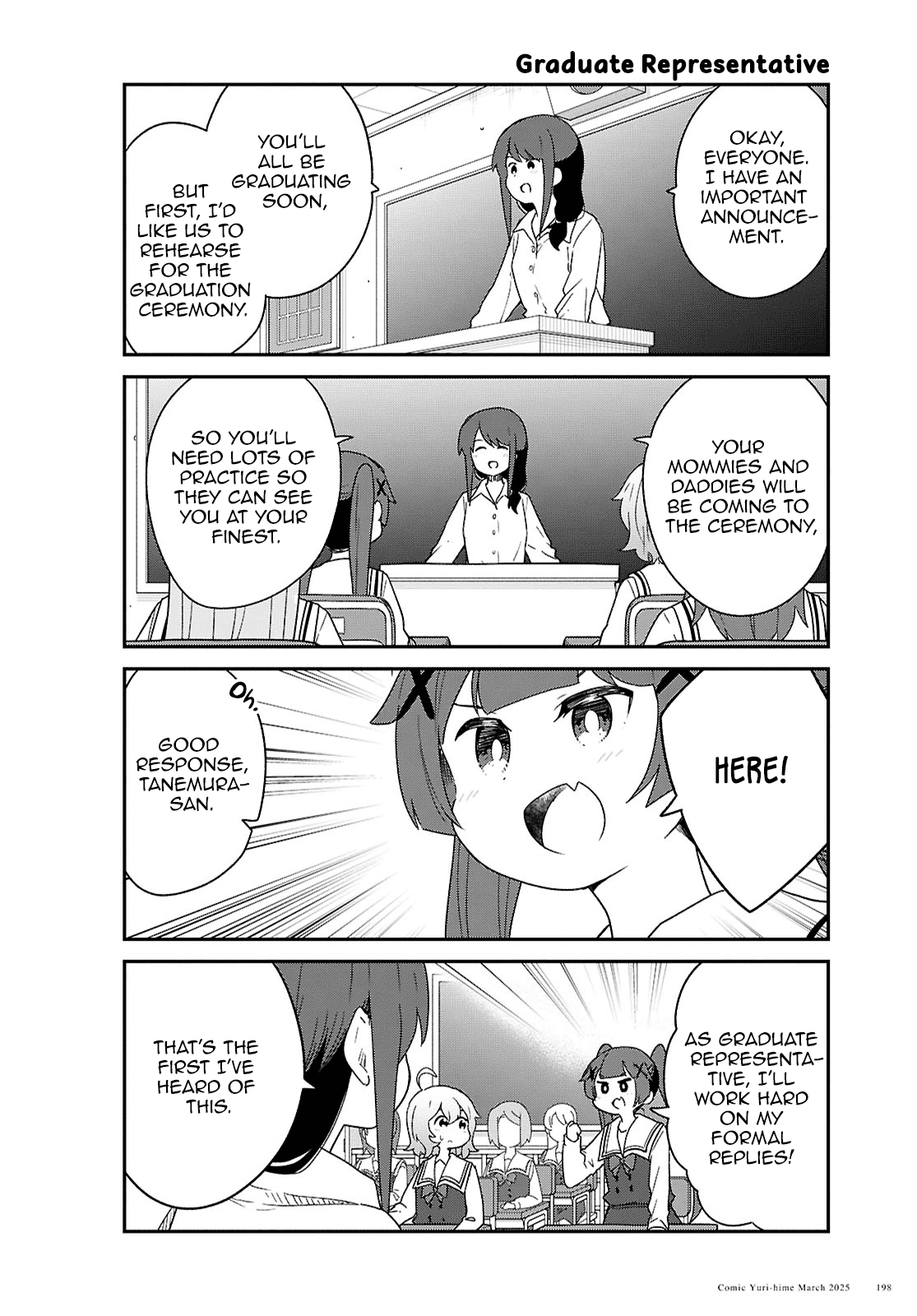 Watashi ni Tenshi ga Maiorita! chapter 129 page 2