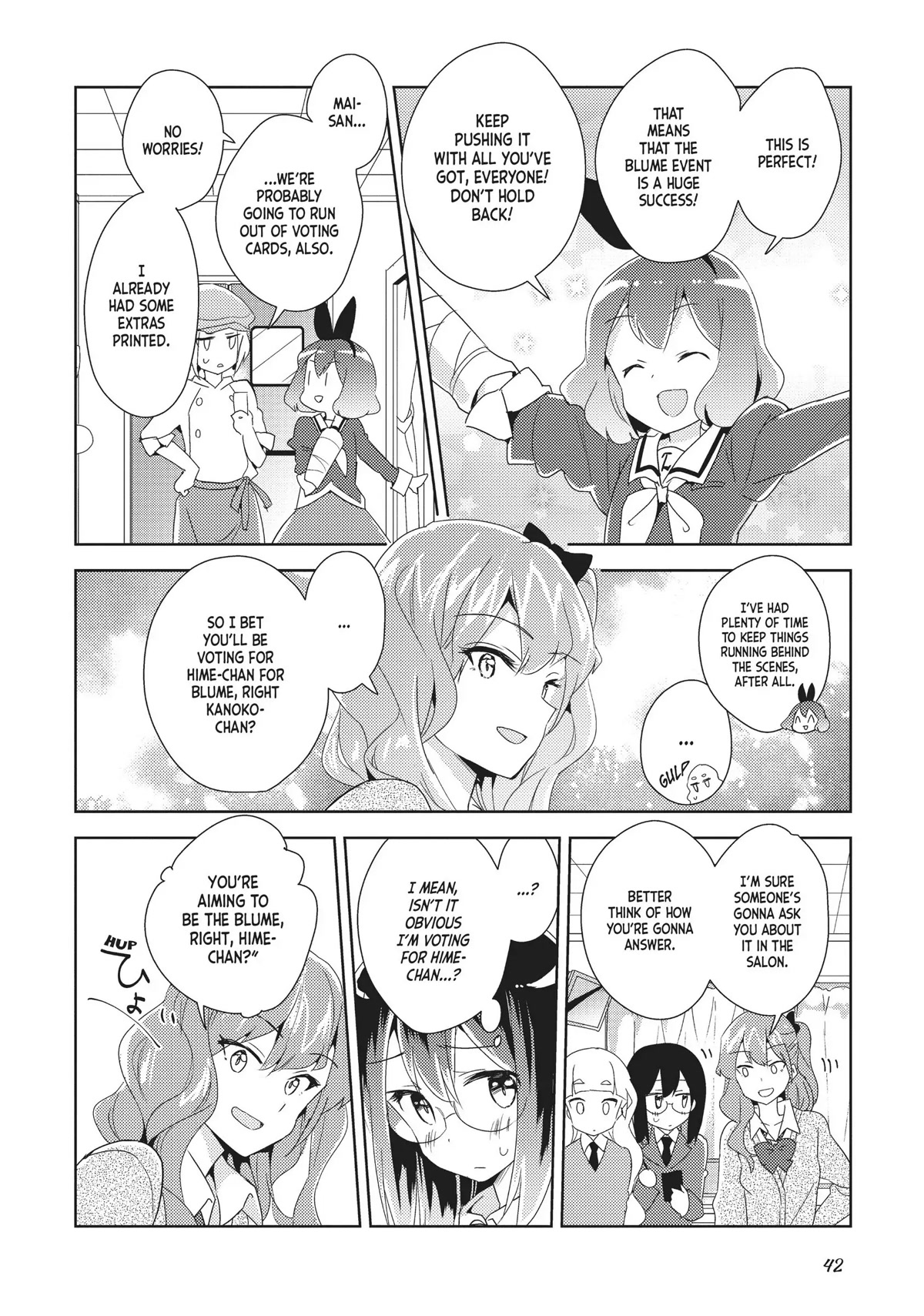 Watashi no Yuri wa Oshigoto desu! chapter 13 page 10