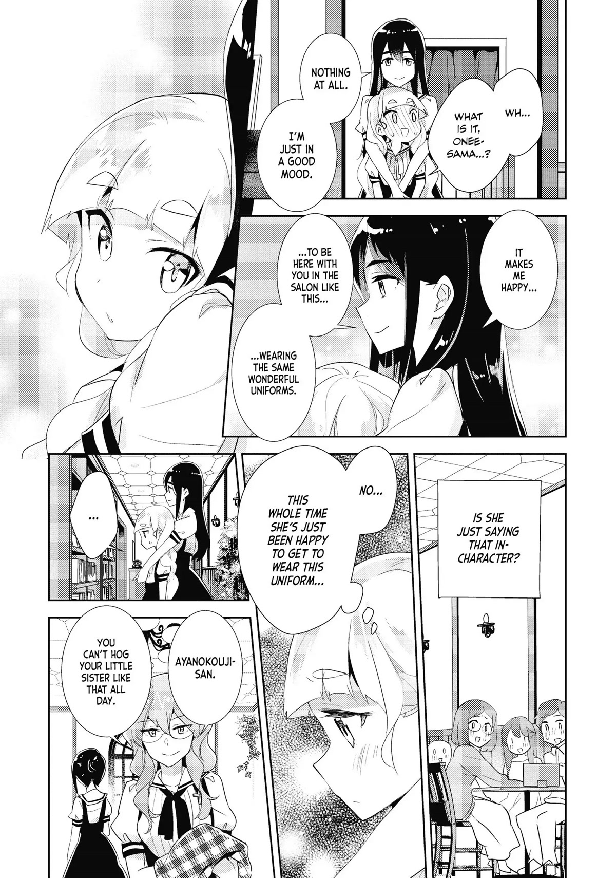 Watashi no Yuri wa Oshigoto desu! chapter 21 page 19