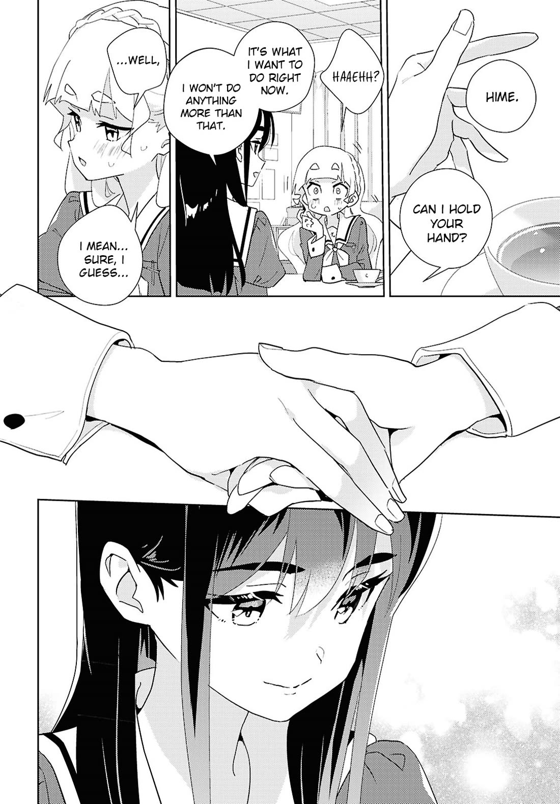 Watashi no Yuri wa Oshigoto desu! chapter 74 page 28