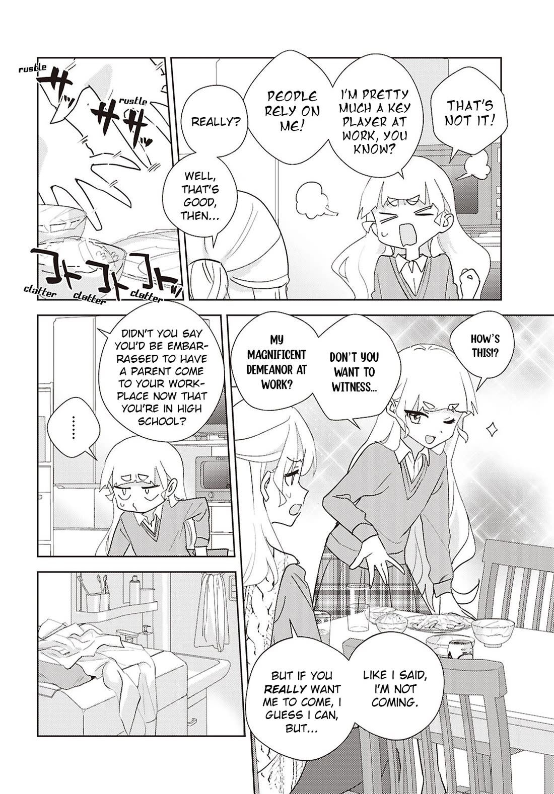 Watashi no Yuri wa Oshigoto desu! chapter 76 page 18