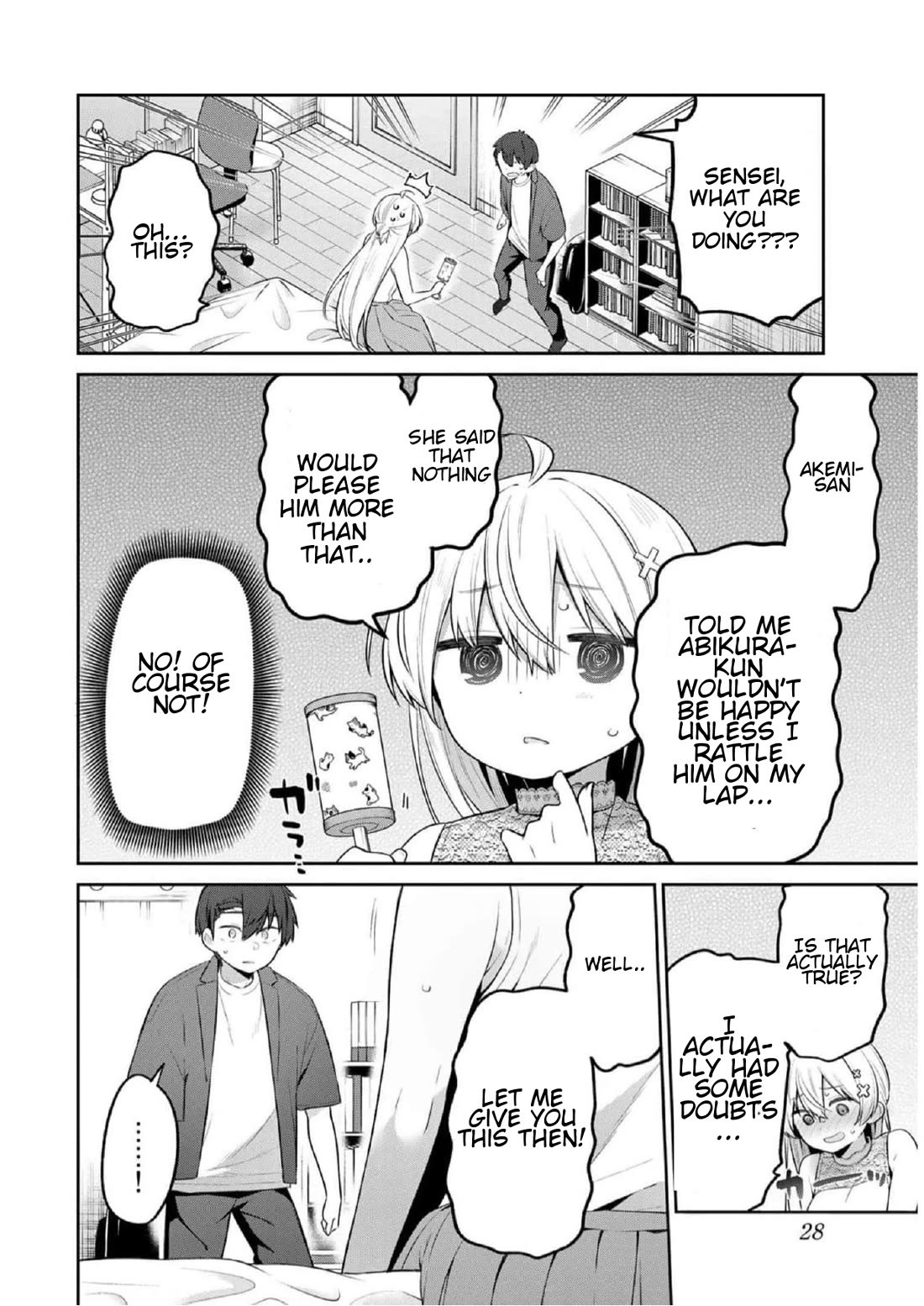 Weak-kneed Teacher chapter 21 page 10