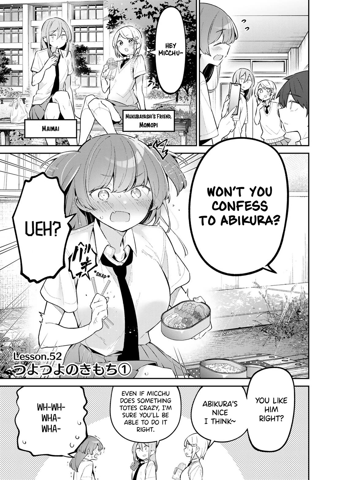 Weak-kneed Teacher chapter 52 page 1