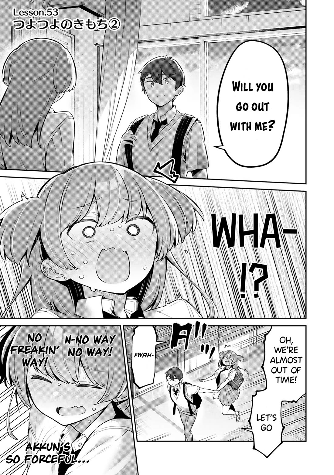 Weak-kneed Teacher chapter 53 page 1