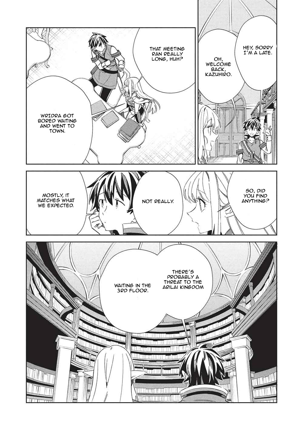 Welcome to Japan, Elf-san. chapter 67 page 9