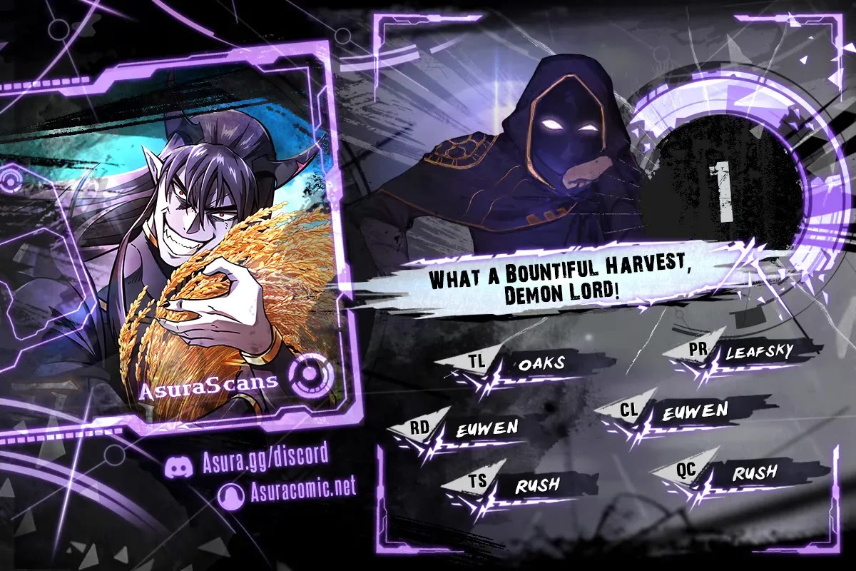 What a Bountiful Harvest, Demon Lord! chapter 1 page 1