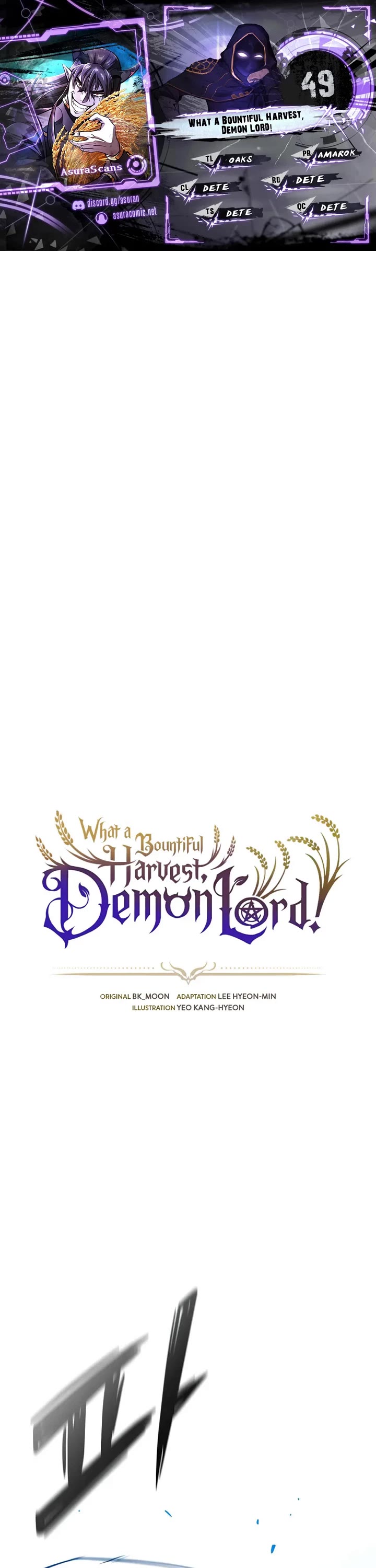 What a Bountiful Harvest, Demon Lord! chapter 49 page 1