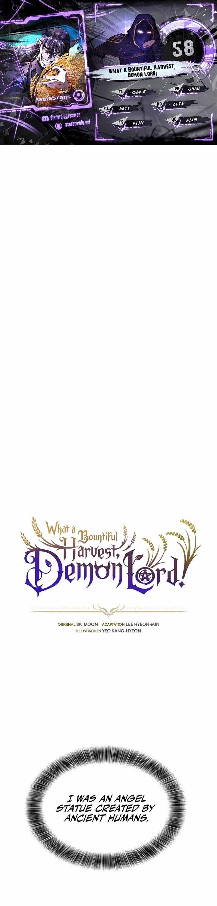 What a Bountiful Harvest, Demon Lord! chapter 58 page 1