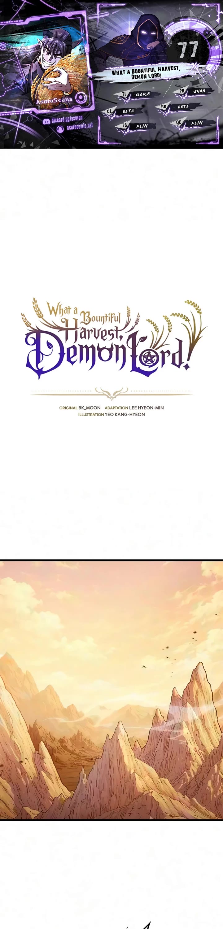 What a Bountiful Harvest, Demon Lord! chapter 77 page 1