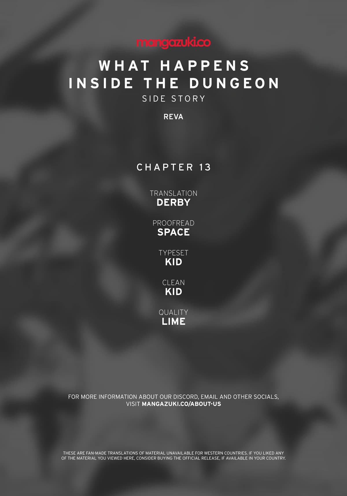 What Happens Inside the Dungeon chapter 123 page 1